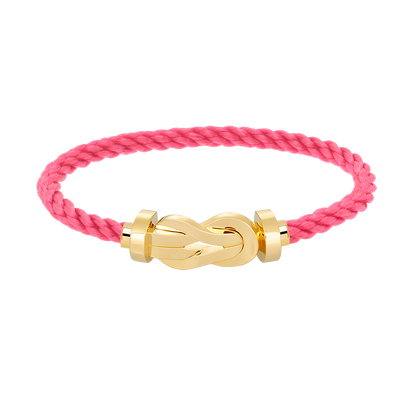 [Bloom]CHANCE LARGE 8 FIGURE BUCKLE NO DIAMOND BRACELET GOLD