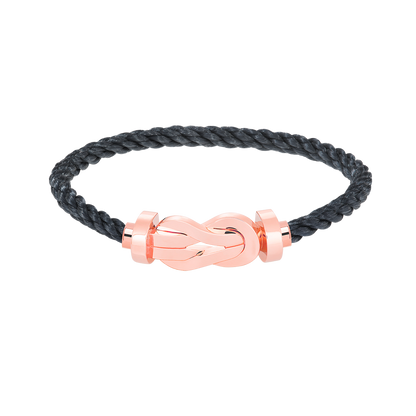 [Bloom]CHANCE LARGE 8 FIGURE BUCKLE NO DIAMOND BRACELET ROSE GOLD