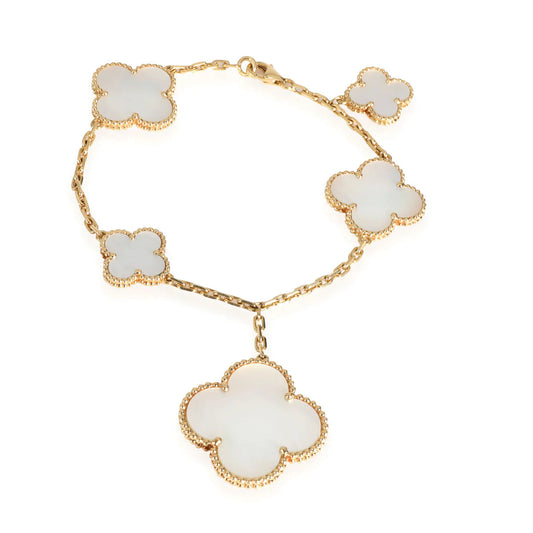 [Bloom]MAGIC CLOVER MOP GOLD BRACELET 5 MOTIFS