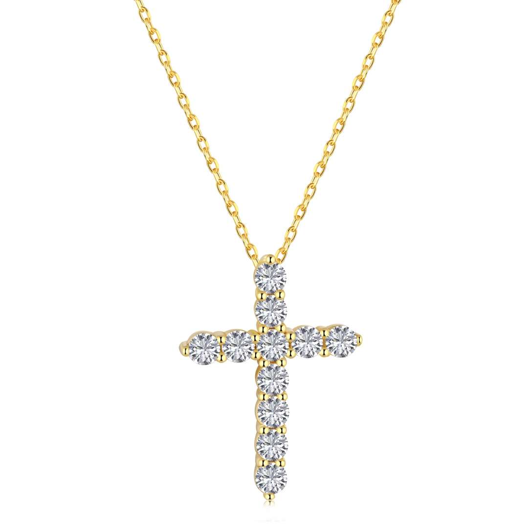 [Bloom]Unique Cross Shape Necklace