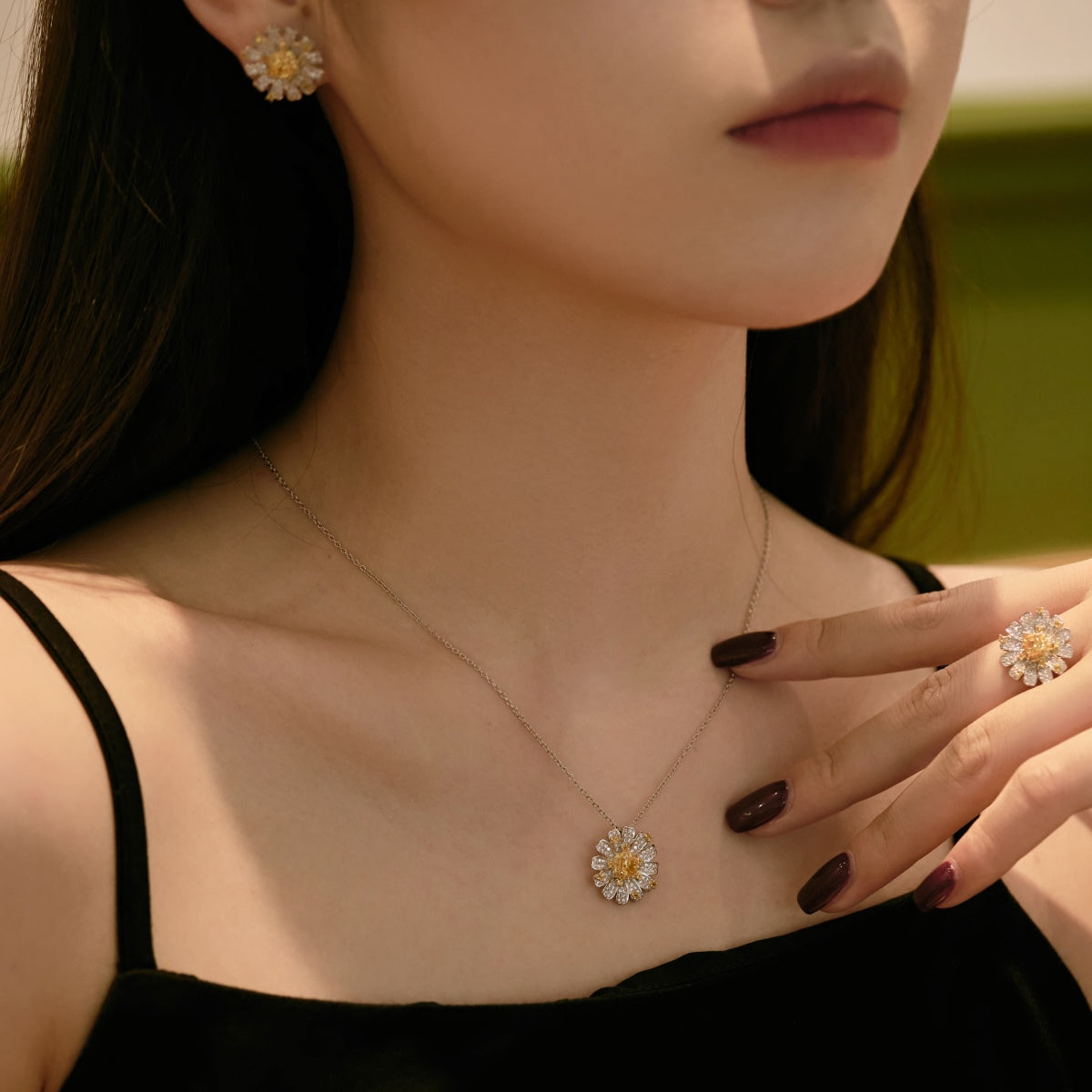 [Bloom]Exquisite Daisy Necklace