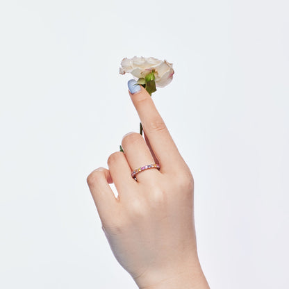 [Bloom]Dazzling Resplendent Round Cut Party Ring