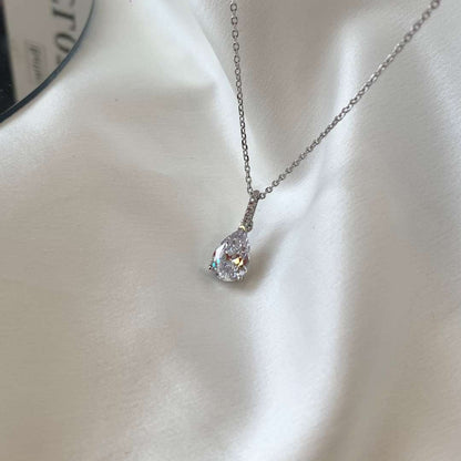 [Bloom]Delicate Water Drop Shape Fashion Necklace