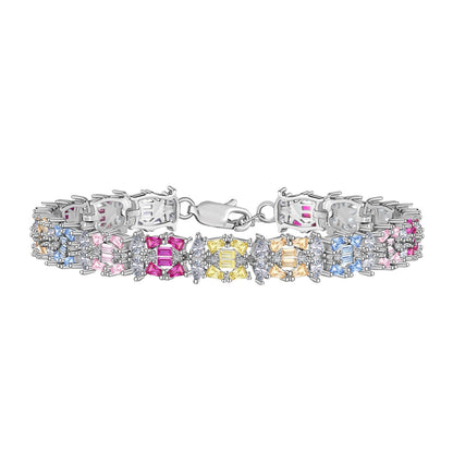 [Bloom]Delicate Colorful Multi Cut Party Bracelet