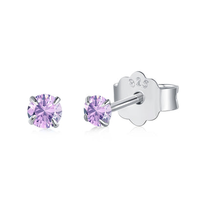 [Bloom]Delicate Solitaire Earrings