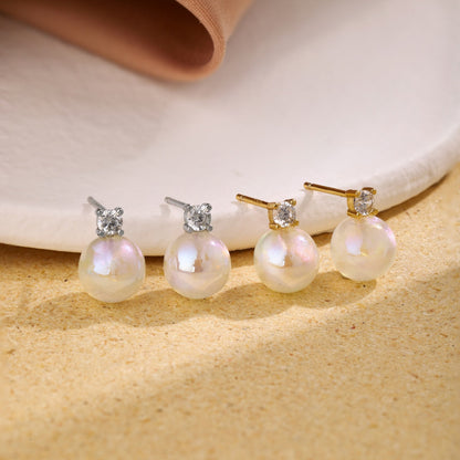 [Bloom]Symphony Mermaid Pearl Earrings