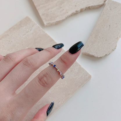 [Bloom]Unique Trapezoid Cut Daily Ring