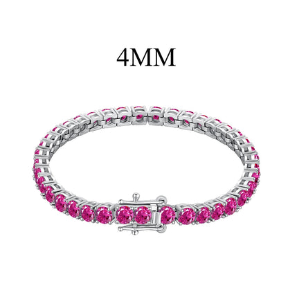 [Bloom]Radiant Colorful Round Cut Party Bracelet