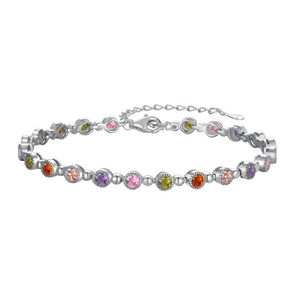 [Bloom]Sparkling Exquisite Round Cut Party Bracelet