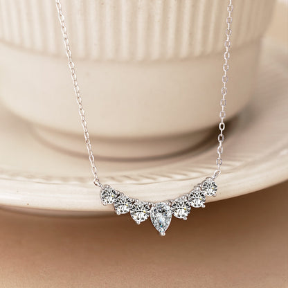 [Bloom]Dainty Colorful Heart Necklace