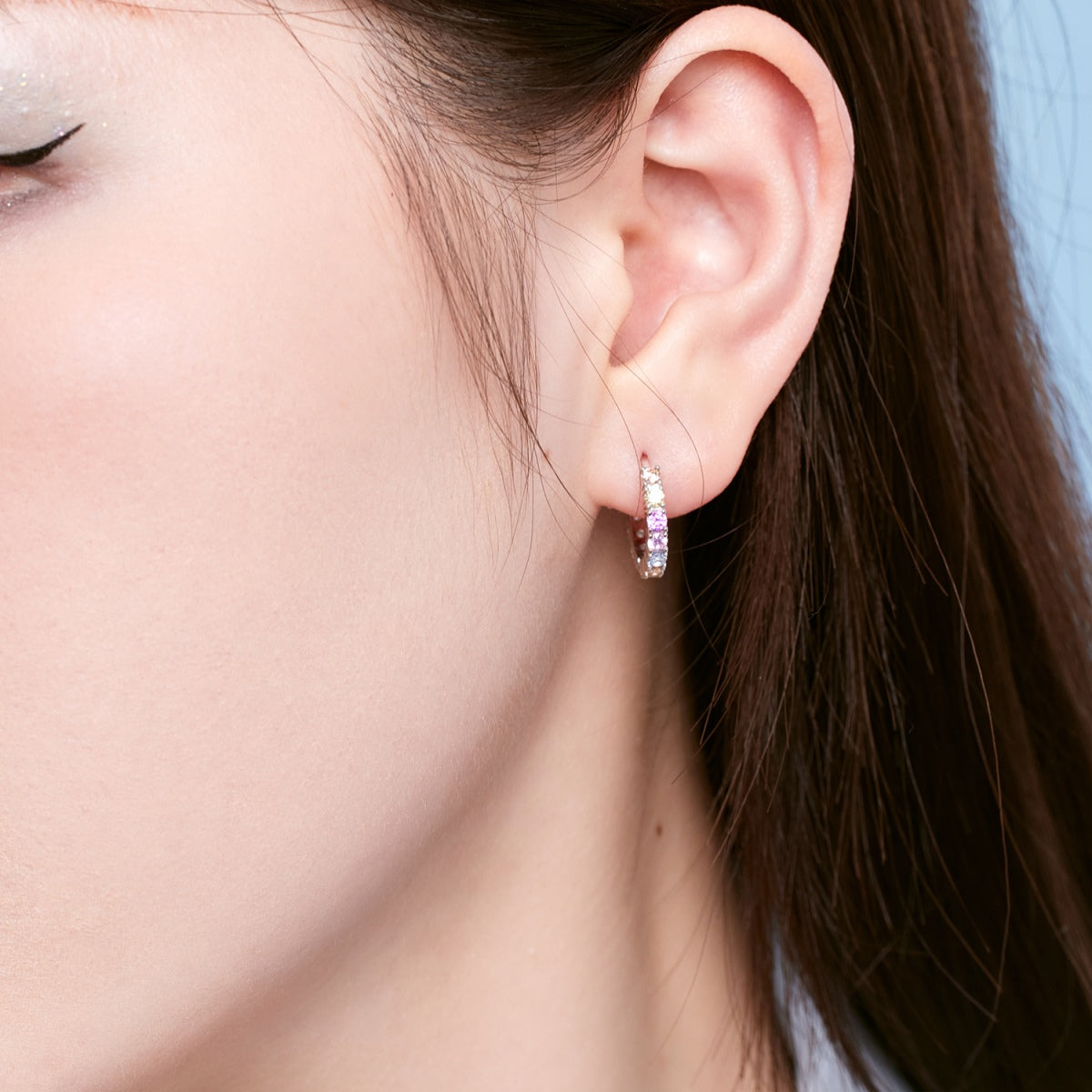 [Bloom]Radiant Colorful Round Cut Earrings