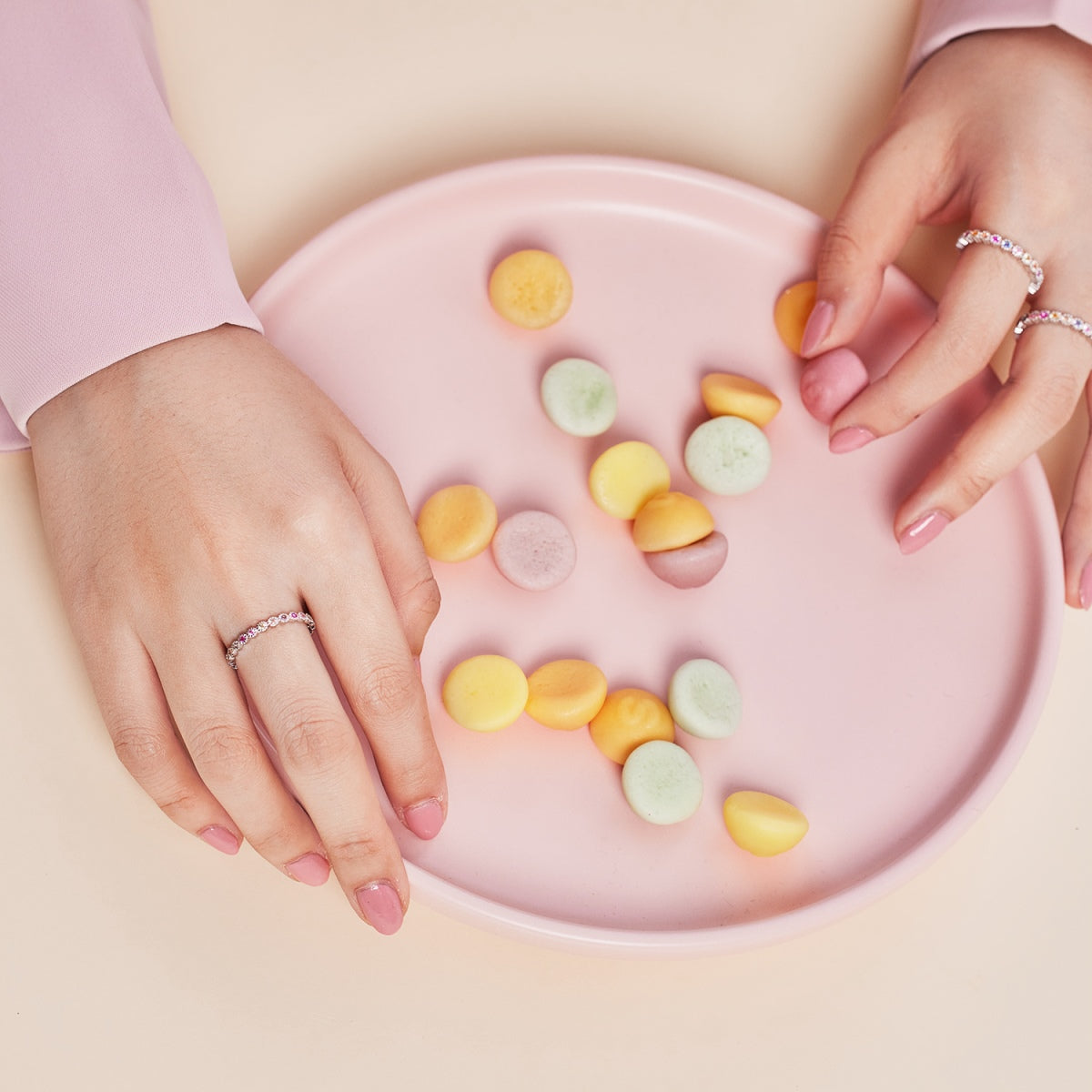 [Bloom]Radiant Sparkling Round Cut Daily Ring