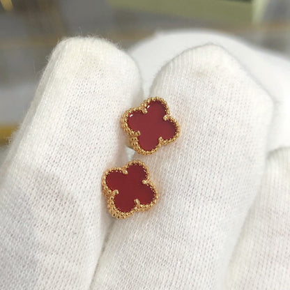 [Bloom]CLOVER MINI GOLD EARRINGS