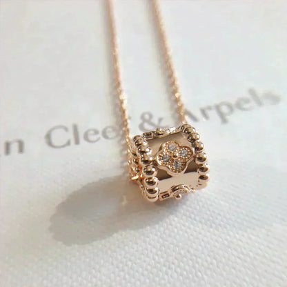 [Bloom]PERLEE PEDANT NECKLACE GOLD / ROSE GOLD