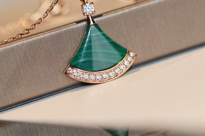 [Bloom]DREAM NECKLACE MALACHITE DIAMOND