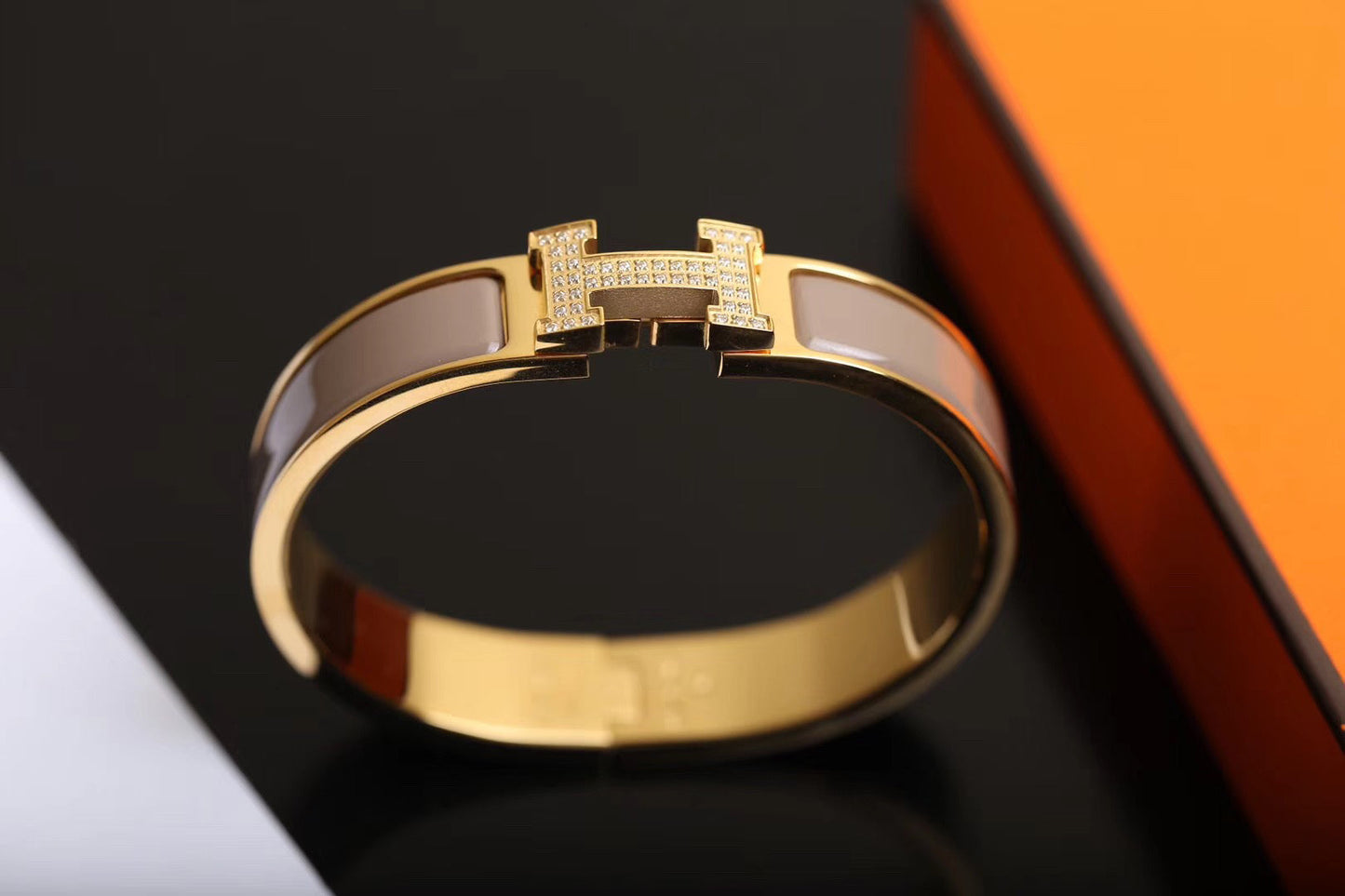 [Bloom]H BRACELET GOLD DIAMOND