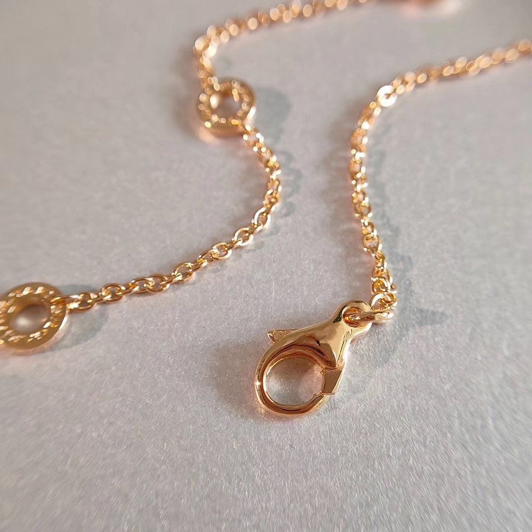 [Bloom]ZERO 1 NECKLACE PINK GOLD