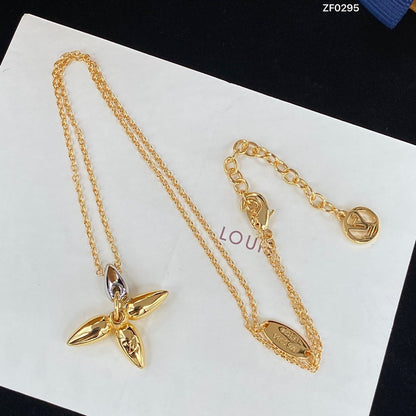 [Bloom]LOUISETTE PEDANT GOLD NECKLACE