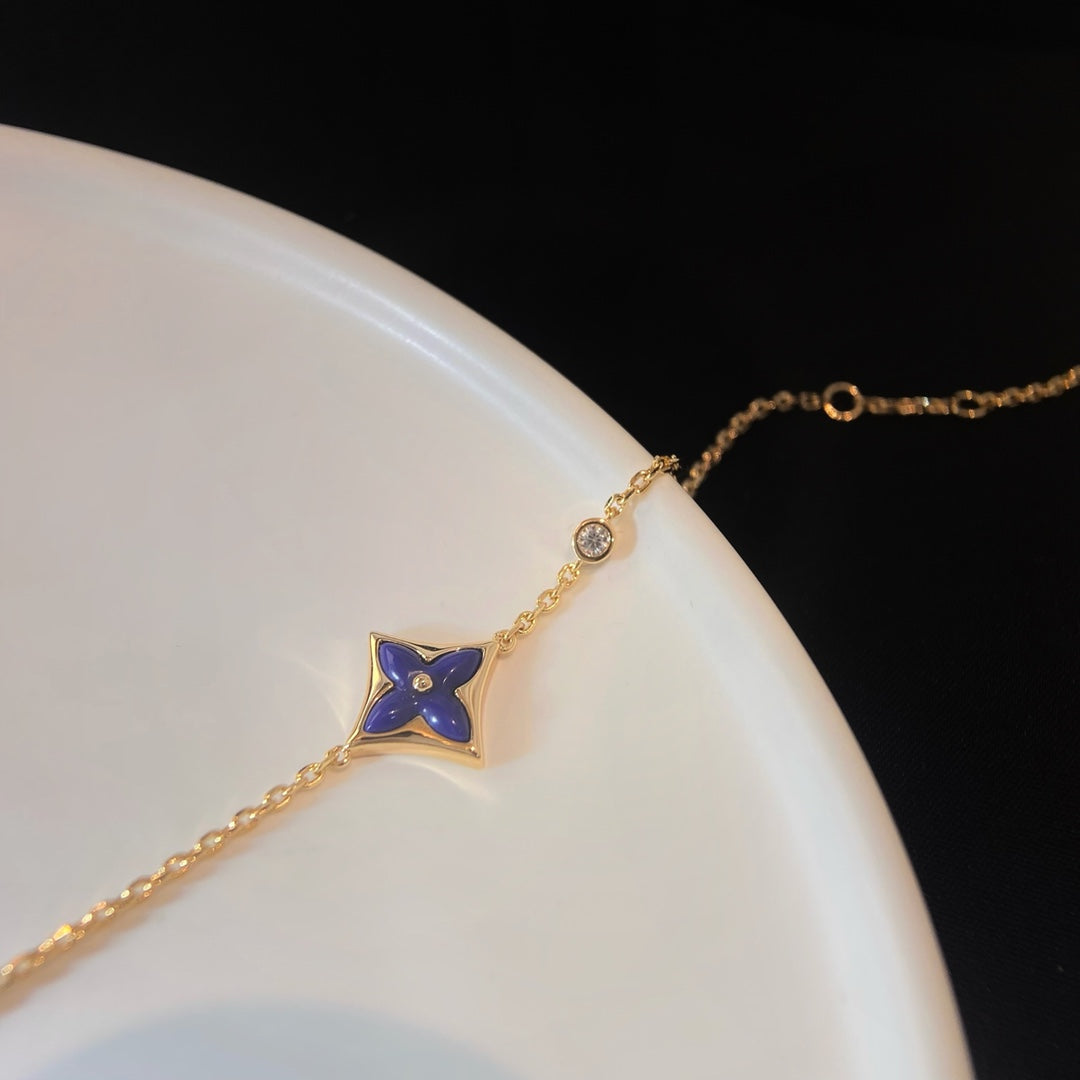 [Bloom]COLOR STAR PINK GOLD DIAMOND BRACELET