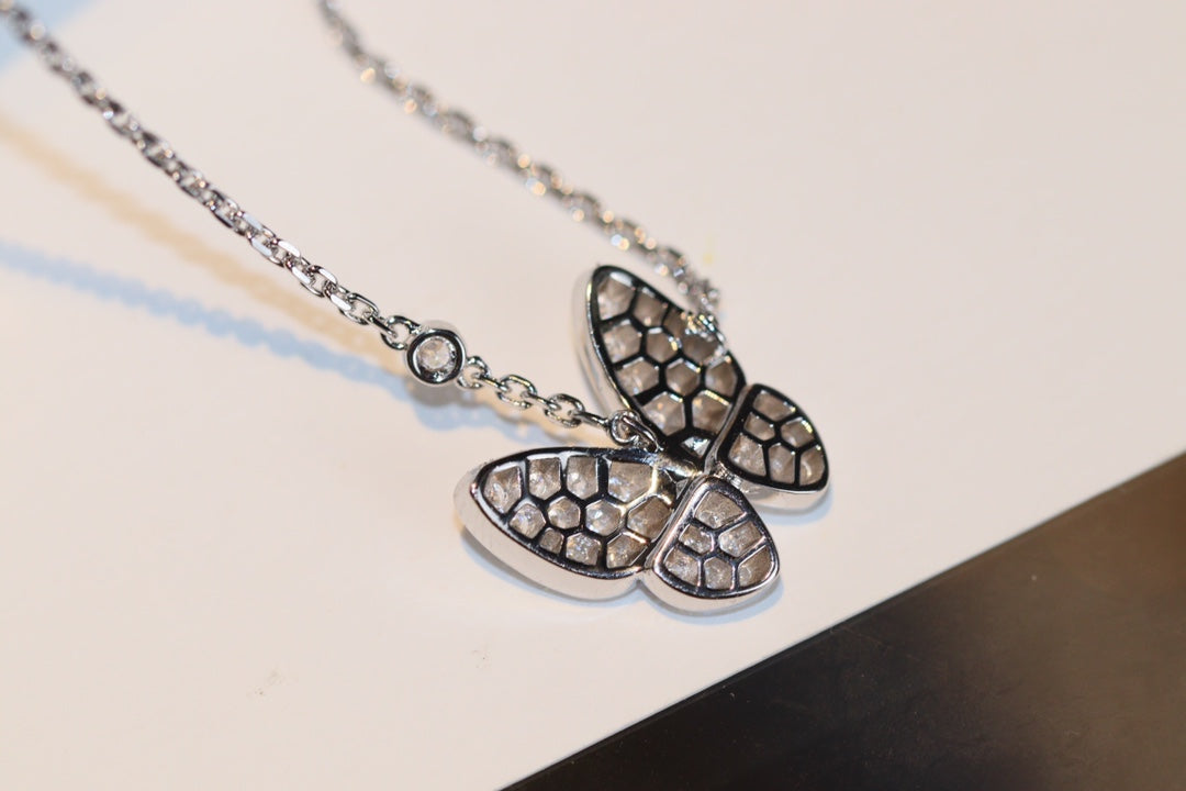 [Bloom]BUTTERFLY DIAMOND NECKLACE