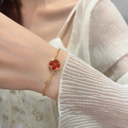 [Bloom]SUN PEDANT CARNELIAN BRACELET