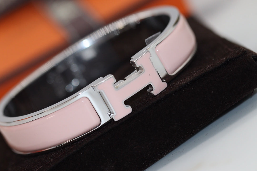 [Bloom]H BRACELET 12MM PINK