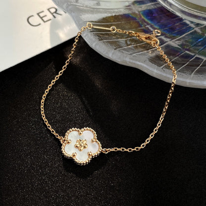 [Bloom]LUCKY SPRING ROSE GOLD MOP BRACELET