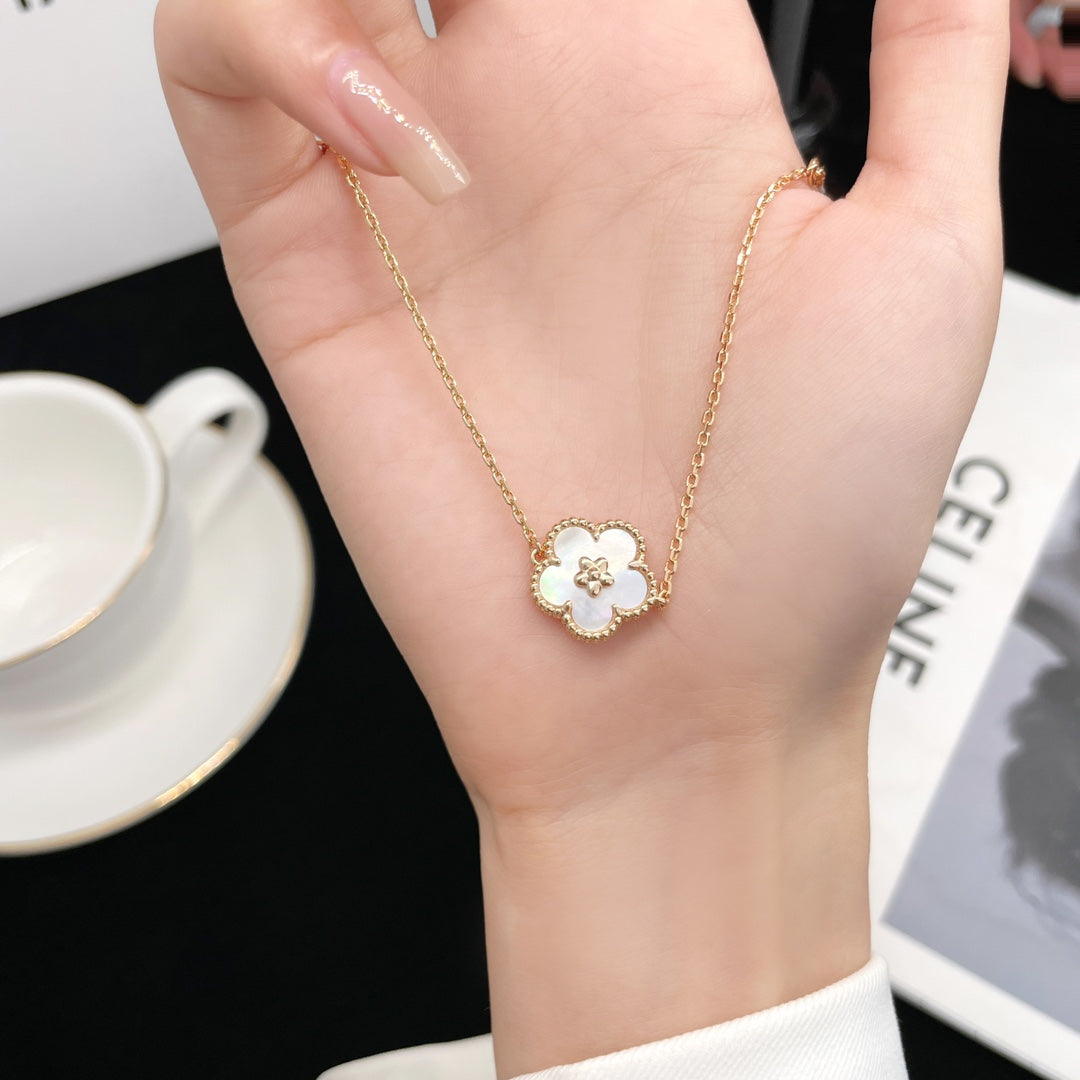 [Bloom]LUCKY SPRING ROSE GOLD MOP BRACELET