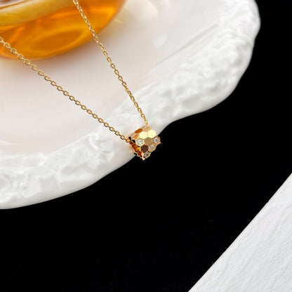 [Bloom]BEE MINI PEDANT DIAMOND NECKLACE