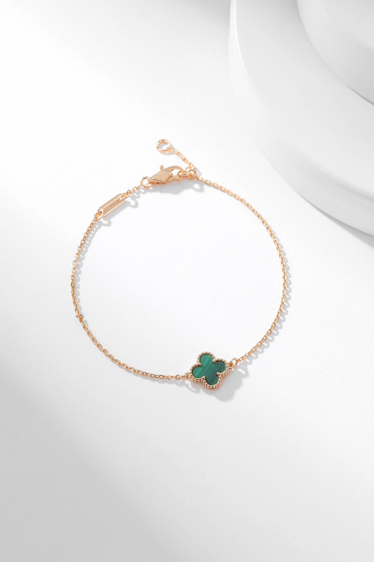 [Bloom]CLOVER BRACELET MALACHITE 1 MOTIF