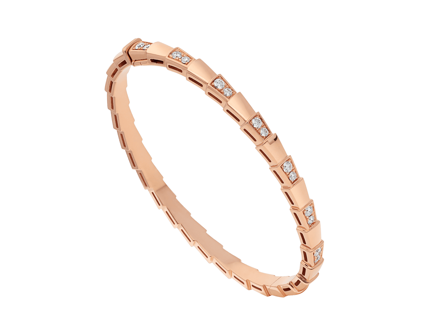 [Bloom]SERPENTI SMALL BRACELET PINK GOLD DIAMOND