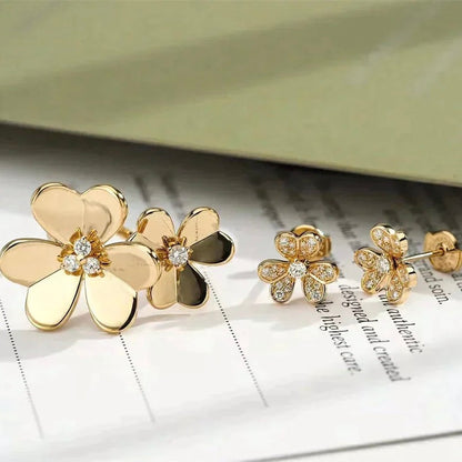 [Bloom]CLOVER COMOS GOLD DIAMOND RING