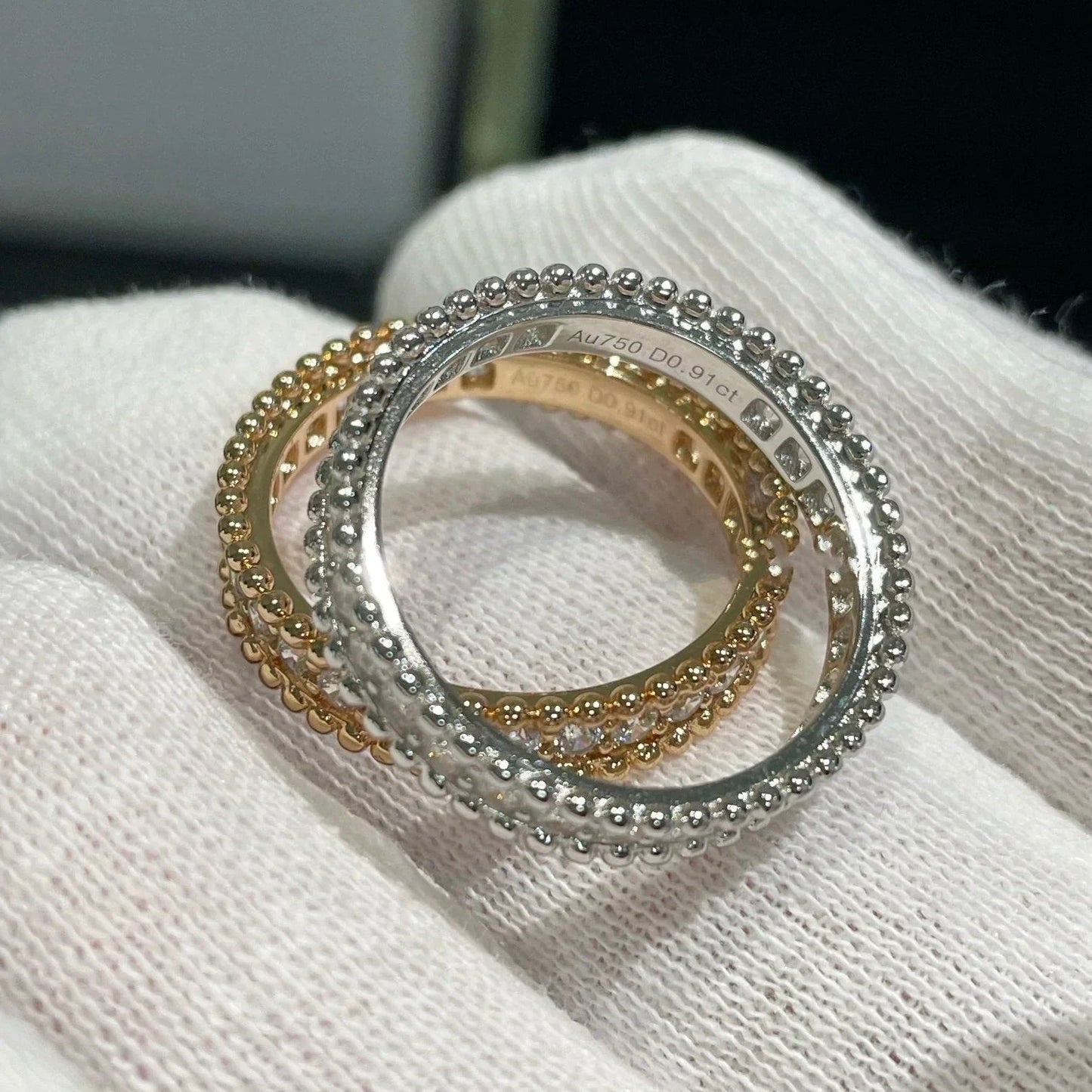 [Bloom]PERLEE DIAMOND SILVER RING