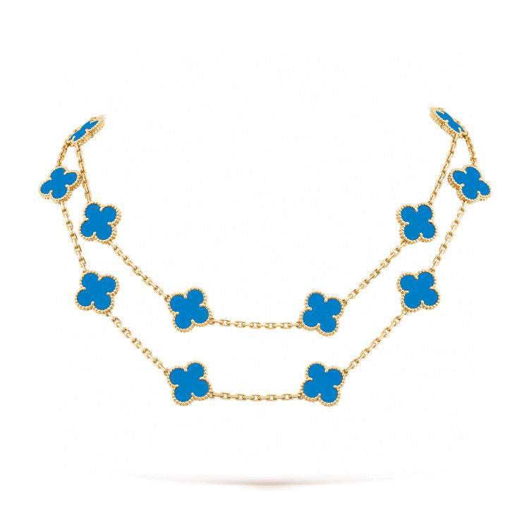 [Bloom]CLOVER 20 MOTIFS TURQUOISE GOLD