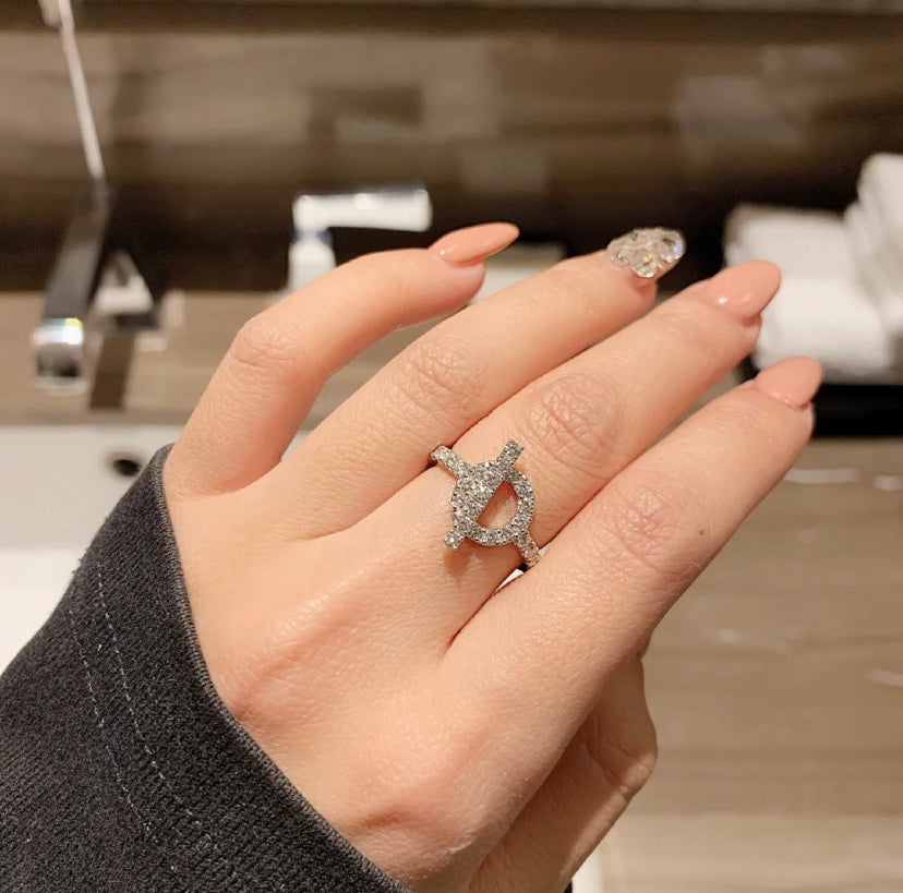 [Bloom]ECHAPPEE RING SILVER DIAMOND