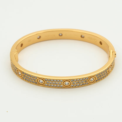 [Bloom]LOVE BRACELET 6.1MM DIAMOND-PAVED 10 BIG DIAMONDS