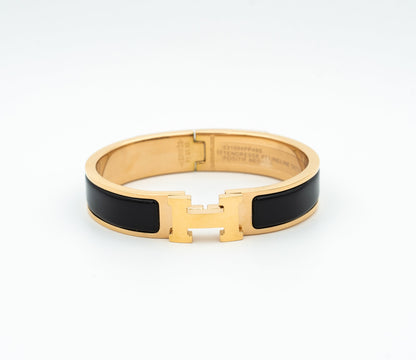 [Bloom]H BLACK BRACELET