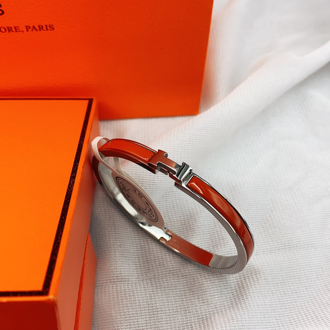 [Bloom]CLASSIC HM CLIC RED 8MM ENAMEL BRACELET