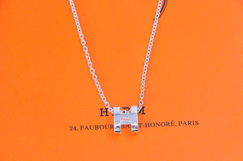 [Bloom]HM NECKLACE H LETTER OVAL SERIES