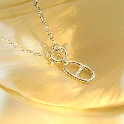 [Bloom]HM CHAINE D'ANCRE PENDANT NECKLACE STERLING SILVER