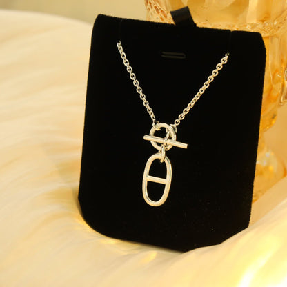 [Bloom]HM CHAINE D'ANCRE PENDANT NECKLACE STERLING SILVER