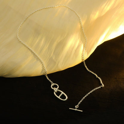 [Bloom]HM CHAINE D'ANCRE PENDANT NECKLACE STERLING SILVER