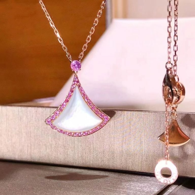 [Bloom]DREAM NECKLACE MOP DIAMOND PINK