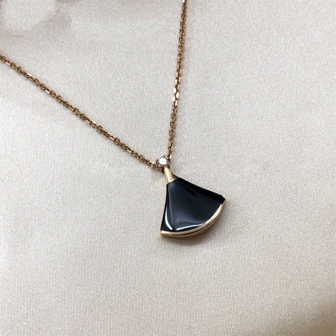 [Bloom]DREAM NECKLACE ONYX 1 DIAMOND