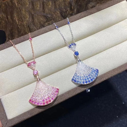 [Bloom]DREAM NECKLACE AGATE SILVER DIAMOND