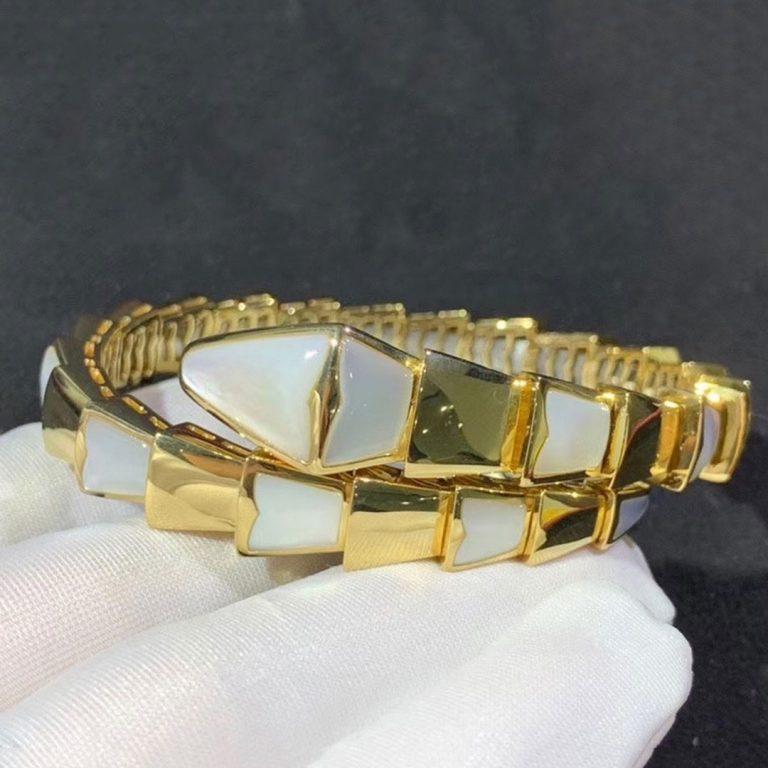 [Bloom]SERPENTI BRACELET MOP GOLD