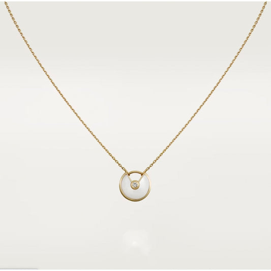 [Bloom]AMULETTE ROSE GOLD MOP NECKLACE