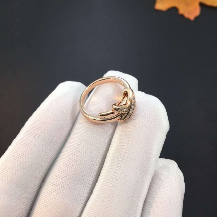 [Bloom]JEUX DE PINK GOLD DIAMOND RING