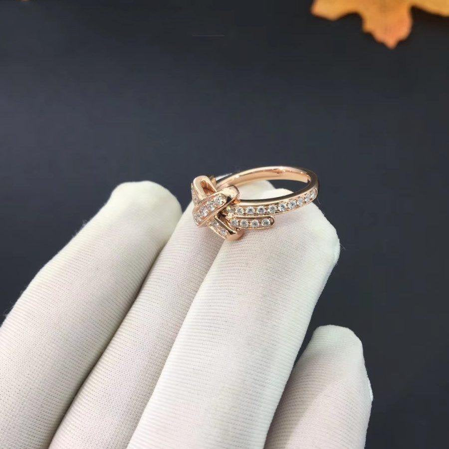 [Bloom]JEUX DE RING PINK GOLD DIAMOND