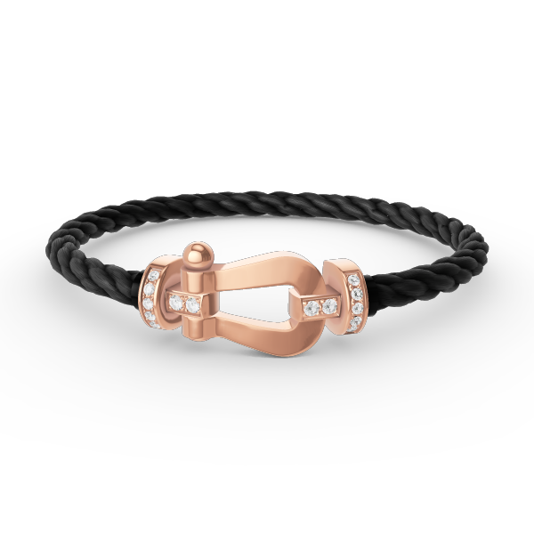 [Bloom]FORCE LARGE HORSESHOE HALF DIAMOND BRACELET ROSE GOLD